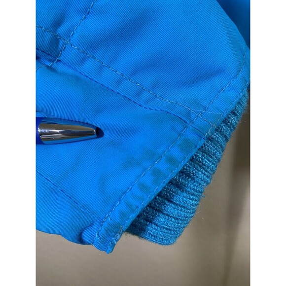 Hollister California Winter Jacket Teal Neon Green Women’s Large - Picture 12 of 16